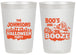 Personalized Halloween 20 oz Frosted Cups - Boos And Booze | 250012