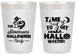 Personalized Halloween 20 oz Frosted Cups - Hallowasted Pumpkin | 250013