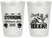 Personalized Halloween 20 oz Frosted Cups - Trick Or Beer | 250021