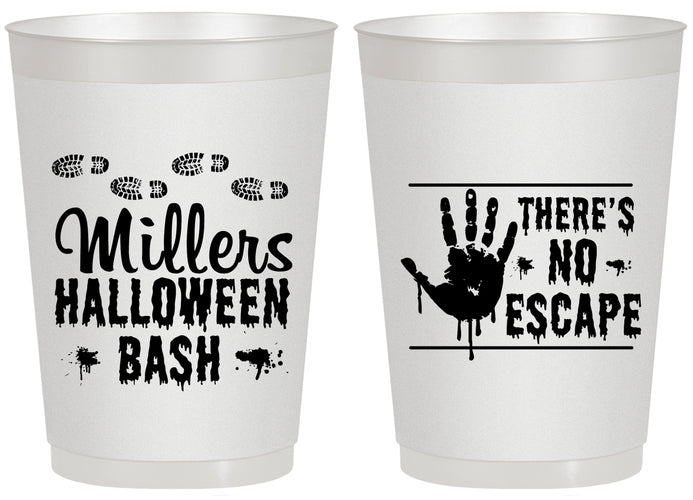 Personalized Halloween 20 oz Frosted Cups - Zombie | 250025