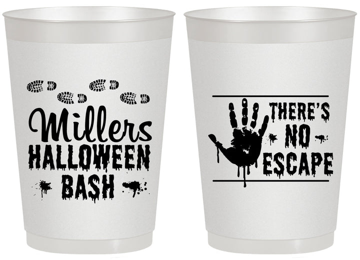 Personalized Halloween 20 oz Frosted Cups - Zombie | 250025