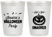 Personalized Halloween 20 oz Frosted Cups - Pumpkin | 250030