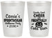 Personalized Halloween 20 oz Frosted Cups - Pumpkin | 250035