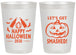 Personalized Halloween 20 oz Frosted Cups - Lets Get Smashed | 250036