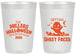 Personalized Halloween 20 oz Frosted Cups - Ghost Sheet Faced | 250040