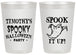 Personalized Halloween 20 oz Frosted Cups - Ghost | 250045