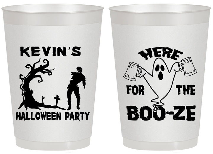 Personalized Halloween 20 oz Frosted Cups - Ghost | 250046