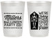 Personalized Halloween 20 oz Frosted Cups - Skeleton | 250051