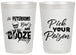Personalized Halloween 20 oz Frosted Cups - Boos And Booze | 250054
