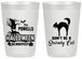 Personalized Halloween 20 oz Frosted Cups - Scaredy Cat | 250055