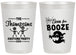 Personalized Halloween 20 oz Frosted Cups - Boos And Booze | 250058