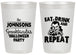 Personalized Halloween 20 oz Frosted Cups - Dracula | 250062