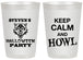 Personalized Halloween 20 oz Frosted Cups - Howl | 250069