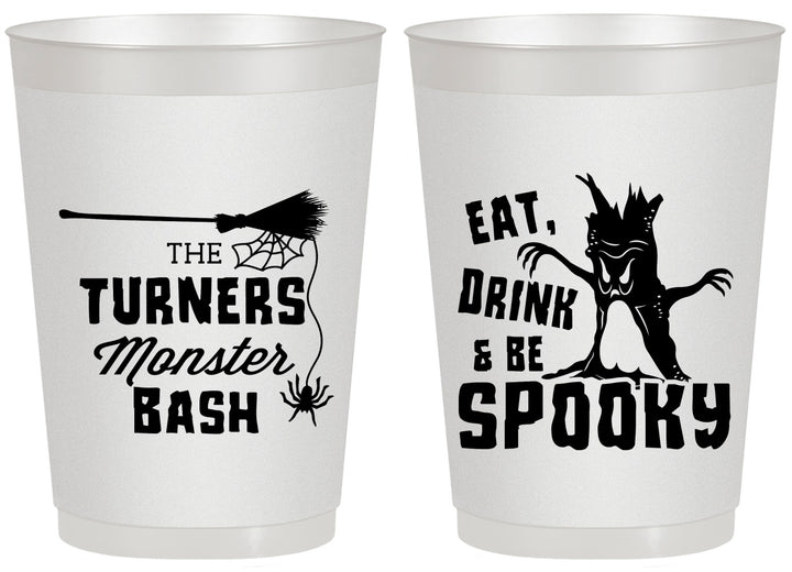 Personalized Halloween 20 oz Frosted Cups - Eat Drink Be Spooky | 250077