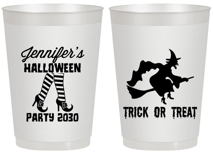 Personalized Halloween 20 oz Frosted Cups - Trick Or Treat | 250089