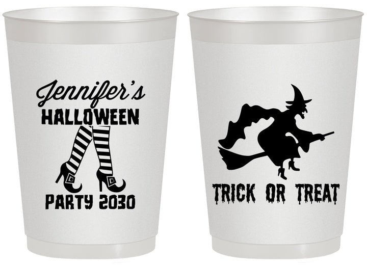Personalized Halloween 20 oz Frosted Cups - Trick Or Treat | 250089