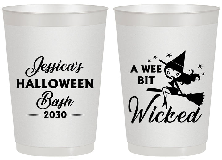 Personalized Halloween 20 oz Frosted Cups - Witch | 250091