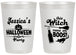 Personalized Halloween 20 oz Frosted Cups - Witch Boos | 250097