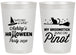 Personalized Halloween 20 oz Frosted Cups - Witch Broomstick | 250098
