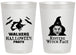 Personalized Halloween 20 oz Frosted Cups - Resting Witch Face | 250099