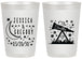 Personalized Wedding 20 oz Frosted Cups - Telescope | 255