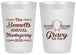 Personalized Thanksgiving 20 oz Frosted Cups - Turkey Gravy | 260015