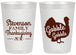 Personalized Thanksgiving 20 oz Frosted Cups - Gobble Turkey | 260018