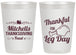 Personalized Thanksgiving 20 oz Frosted Cups - Leg Day | 260033