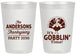 Personalized Thanksgiving 20 oz Frosted Cups - Turkey Gobblin | 260035
