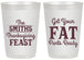 Personalized Thanksgiving 20 oz Frosted Cups - Fat Pants Ready | 260045