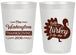 Personalized Thanksgiving 20 oz Frosted Cups - Talk Turkey To Me | 260046