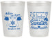 Personalized Wedding 20 oz Frosted Cups - Christmas Sweater | 265