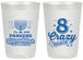 Personalized Hanukkah 20 oz Frosted Cups - Eight Crazy Nights | 270010