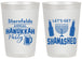 Personalized Hanukkah 20 oz Frosted Cups - Menorah | 270026