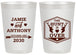 Personalized Wedding 20 oz Frosted Cups - The Hunt Is Over | 272