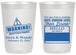 Personalized Wedding 20 oz Frosted Cups - Hello My Name Is | 280