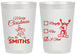 Personalized Christmas 20 oz Frosted Cups - Naughty Or Nice | 280004