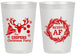 Personalized Christmas 20 oz Frosted Cups - Merry Af | 280014