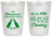 Personalized Christmas 20 oz Frosted Cups - Santa | 280015