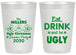 Personalized Christmas 20 oz Frosted Cups - Ugly Sweater | 280023