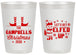 Personalized Christmas 20 oz Frosted Cups - Lets Get Elfed Up | 280038