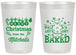 Personalized Christmas 20 oz Frosted Cups - Lets Get Baked | 280039