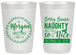 Personalized Christmas 20 oz Frosted Cups - Naughty Or Nice | 280047