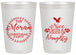 Personalized Christmas 20 oz Frosted Cups - Touch Of Naughty | 280048