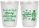 Personalized Christmas 20 oz Frosted Cups - Snowflakes | 280053