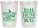 Personalized Christmas 20 oz Frosted Cups - Bah Hum Bug | 280057