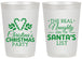 Personalized Christmas 20 oz Frosted Cups - Naughty List | 280059