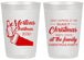 Personalized Christmas 20 oz Frosted Cups - Santa Claus | 280060