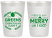 Personalized Christmas 20 oz Frosted Cups - Merry As I Get | 280065