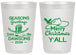 Personalized Christmas 20 oz Frosted Cups - Texas | 280077